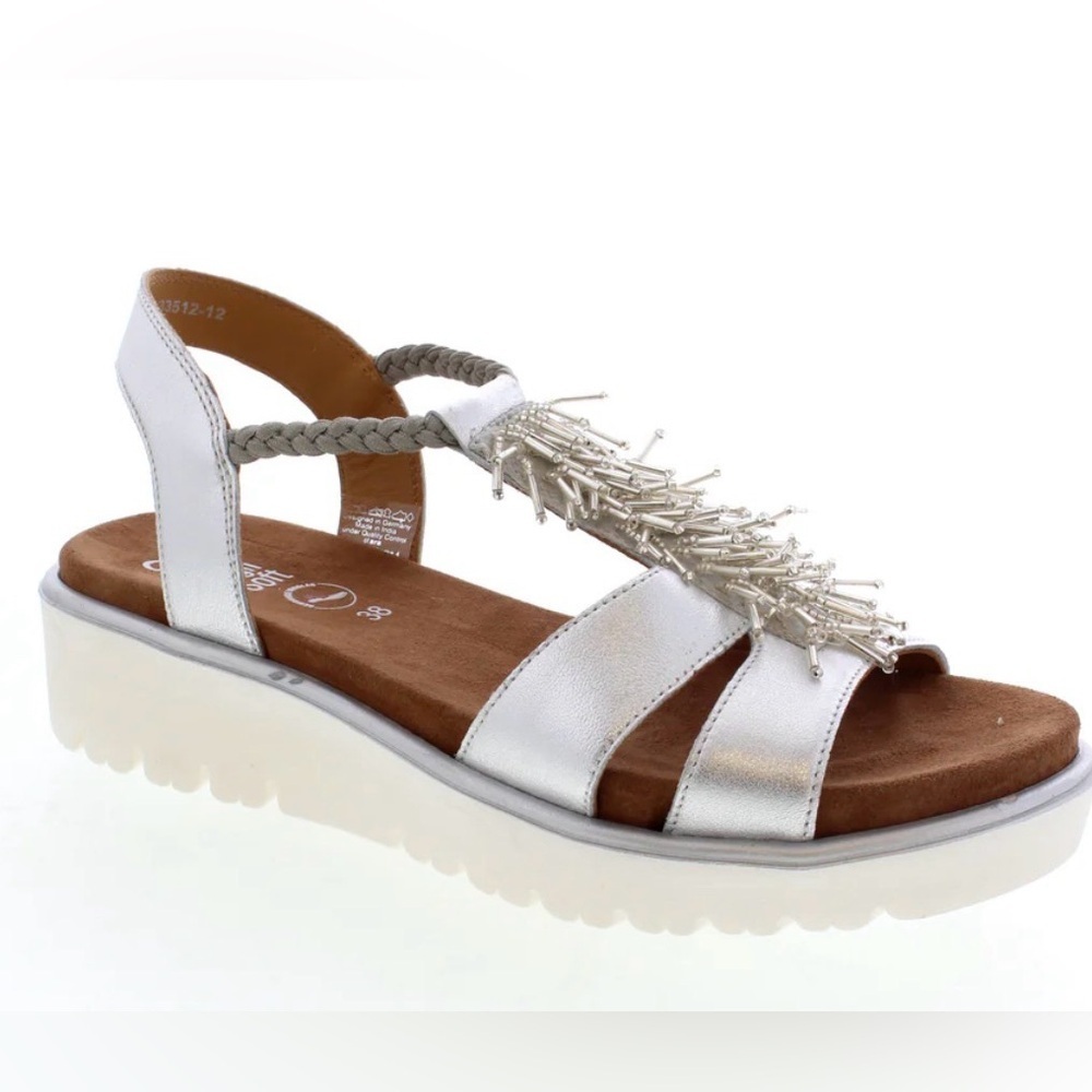 Ara| Bristol Sandals in Silver
